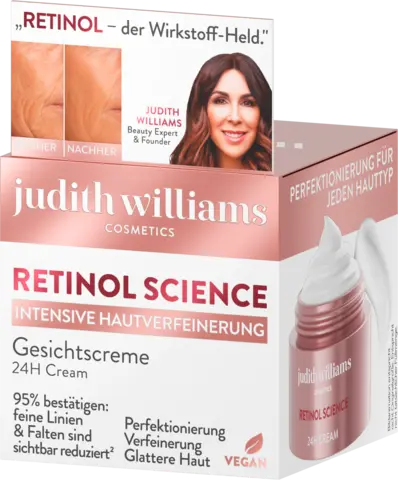 Retinol Science 24h Cream von judith williams