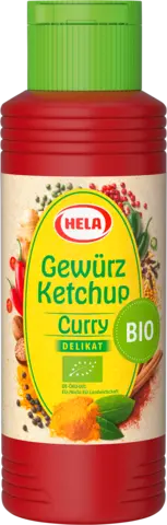 Bio Gewürz Ketchup Curry von HELA
