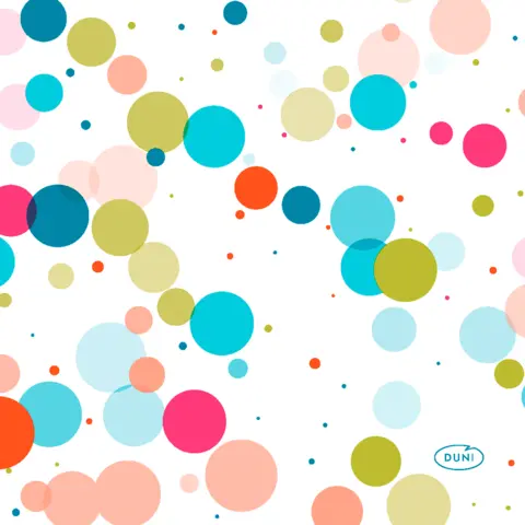 Servietten Festive Bubbles von DUNI