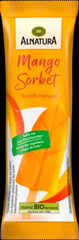Bio Fruchteis Mango von ALNATURA