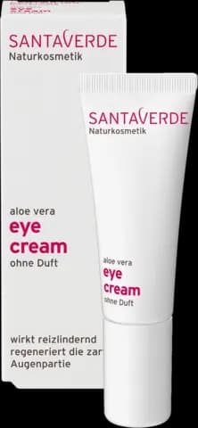 Aloe Vera Augencreme ohne Duft von SANTAVERDE