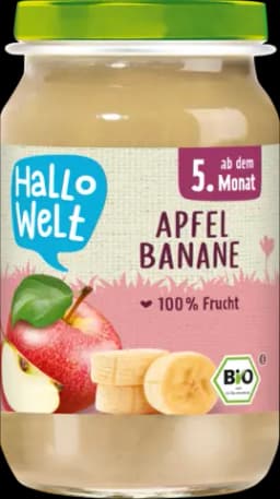 Apfel-Banane von HALLO WELT