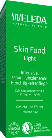 Skin Food Light Feuchtigkeitspflege von WELEDA