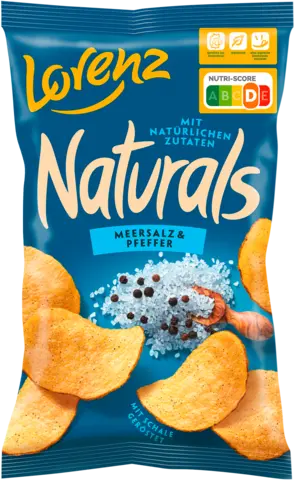 Naturals Meersalz & Pfeffer von LORENZ