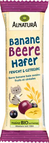 Bio Banane Beere Hafer Riegel von ALNATURA