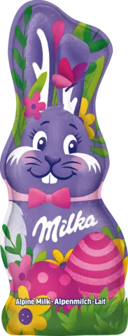 Mein Lieblingsschmunzelhase Alpenmilch von MILKA
