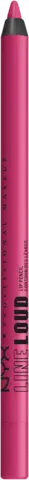 Line Loud Longwear Lip Pencil 09 hottie hijacker von NYX