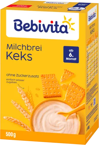 Milchbrei Keks ab 6. Monat von BEBIVITA