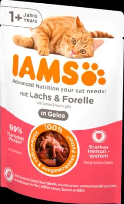 Advanced Nutrition Katze Lachs & Forelle Gelee von IAMS