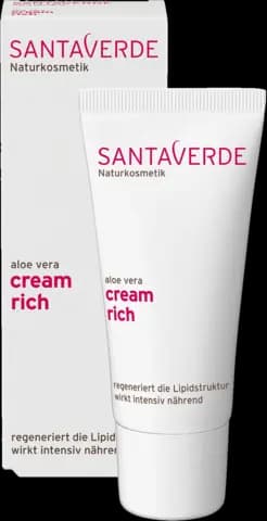 Aloe Vera creme rich von SANTAVERDE