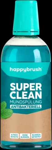 Mundspülung Super Clean von HAPPYBRUSH