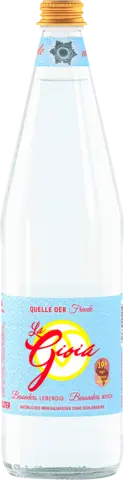 Natürliches Mineralwasser ohne Kohlensäure von La Gioia