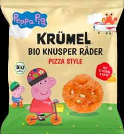 Krümel Knusper Räder Pizza Style Bio von KRÜMEL