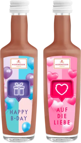 Chocolate-Liqueur Toffee Mini 15 % vol. von NIEDEREGGER
