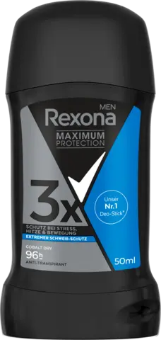 Maximum Protection Deostick Anti-Transpirant Cobalt Dry von REXONA