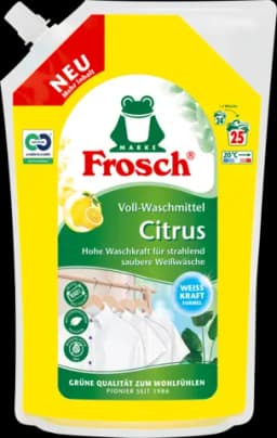 Voll-Waschmittel Citrus flüssig von FROSCH