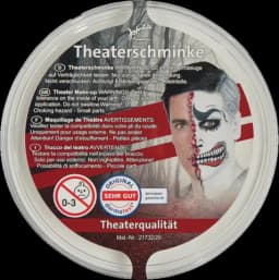 Theaterschminke Weiß von JOFRIKA