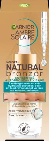 Ambre Solaire Natural Bronzer Gesichtsserum von AMBRE SOLAIRE