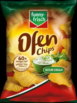 Ofen Chips Sour Cream von FUNNY FRISCH