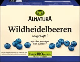 Bio Wildheidelbeeren ungesüßt von ALNATURA