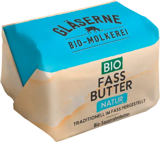 Bio Fassbutter Natur von GLÄSERNE MOLKEREI
