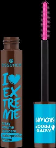 I love Extreme Crazy Volume Mascara Waterproof Brown 01 cozy brown von ESSENCE