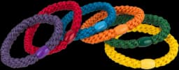 Textil Haarband/Armband Pride Rainbow von OUT OF THE BLUE