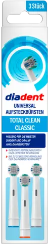 Universal Aufsteckbürsten Total Clean Classic von DIADENT