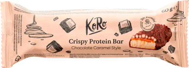 Crispy Bar Chocolate Caramel von KORO