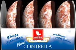 Weiss Mini-Contrella Zartbitterboden von WEISS