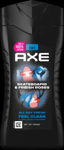 Skateboard und Fresh Roses von AXE