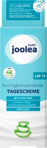 Feuchtigkeitspendende Tagescreme LSF15 von JOOLEA