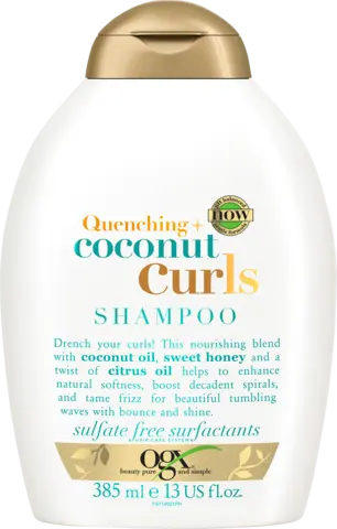 Quenching + Coconut Curls Shampoo von OGX