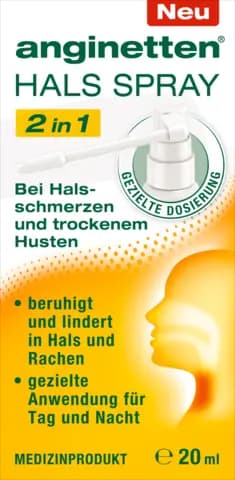 Halsspray 2in1 Erwachsene von ANGINETTEN