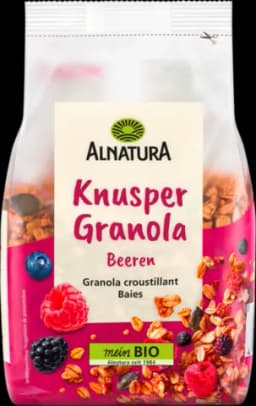 Bio Knusper Granola Beeren von ALNATURA