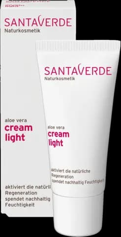 Aloe Vera creme light von SANTAVERDE