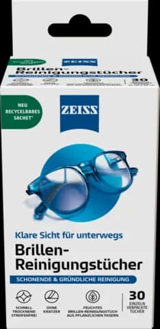 Zeiss Brillen-Reinigungstücher 30ST von SIDOLIN