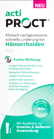 Hämorriden Gel 5-fach Wirkung von ACTIPROCT