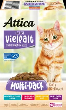 MSC Multipack in Gelee von ATTICA