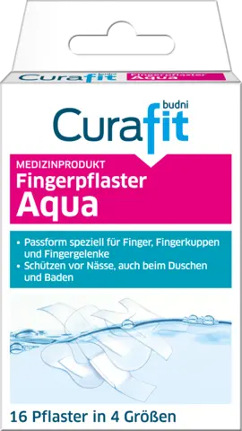 Fingerpflaster Aqua von CURAFIT
