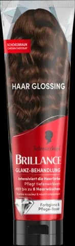 Brillance Haar Glossing schoko braun von BRILLANCE