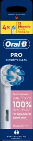 Ersatzdüsen Aufsteckbürsten Pro Sensitive Clean von ORAL-B