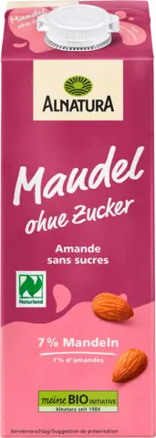 Bio Mandeldrink ungesüßt von ALNATURA