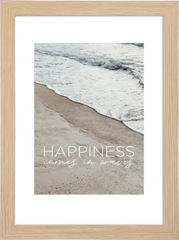 Holzrahmen Waves Eiche 13 x 18 cm von HAMA