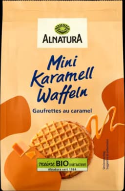 Bio Mini Karamellwaffeln von ALNATURA