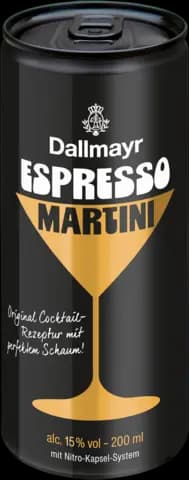 Espresso Martini 15 % vol. von DALLMAYR