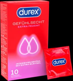 Gefühlsecht Extra Feucht, 10 Stück von DUREX