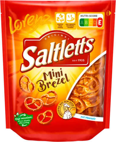 Saltletts Mini Brezel von LORENZ
