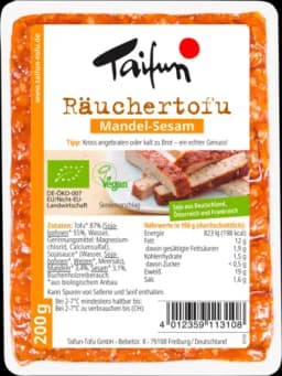 Bio Räuchertofu Mandel-Sesam von TAIFUN