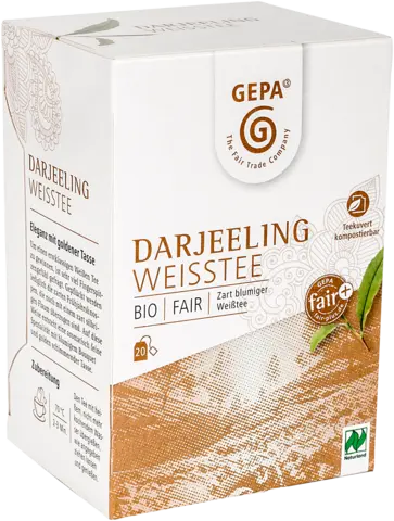Bio Weißtee Darjeeling von GEPA